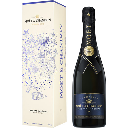 Moët & Chandon Nectar Impérial in End Of Year giftbox 750ML