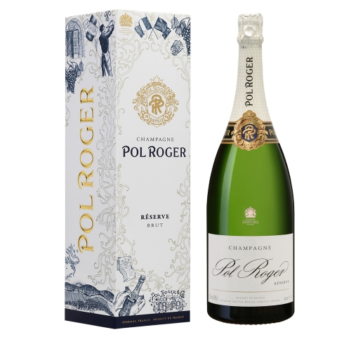 De Pol Roger brut réserve magnum GB Epernay